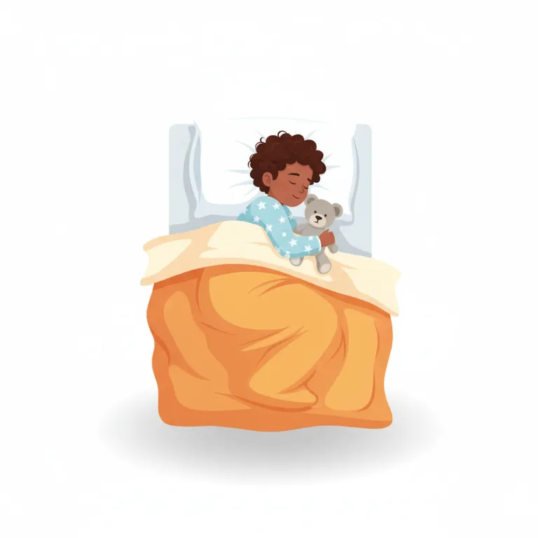 Illustration dormir - Les verbes d'actions