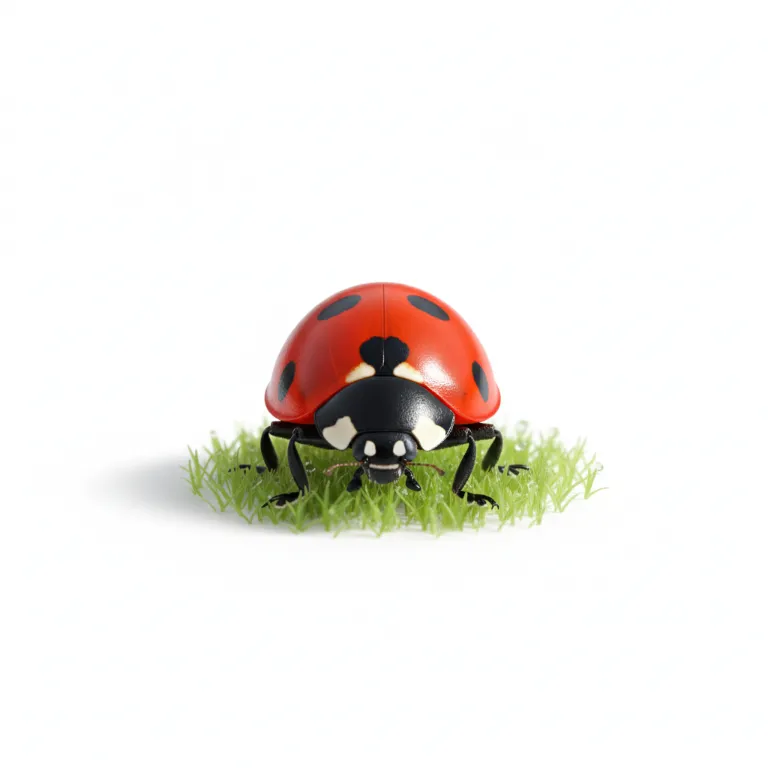 Illustration une coccinelle - Les insectes