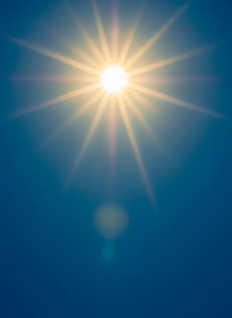 Illustration le soleil - La météo