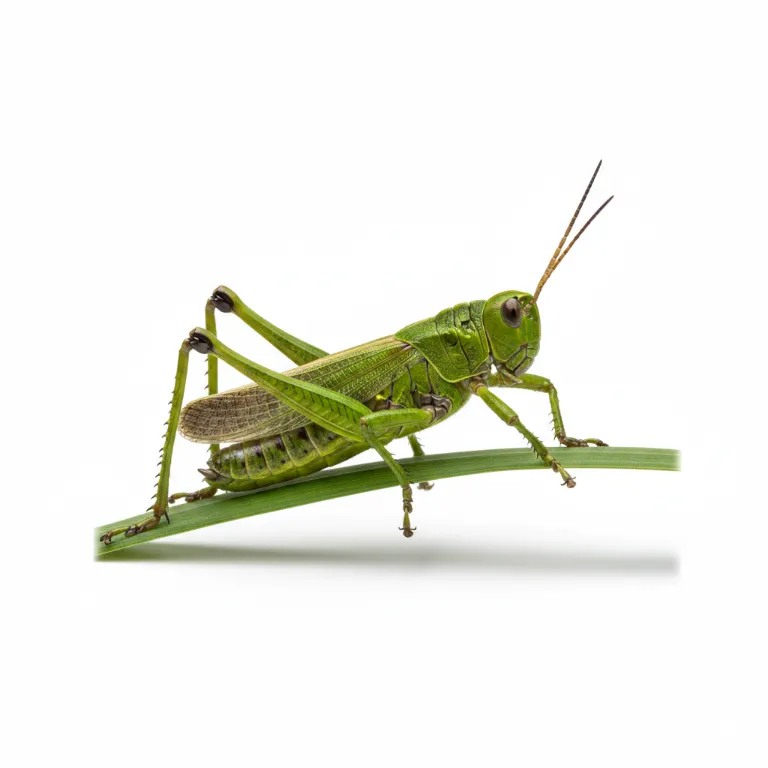 Illustration une sauterelle - Les insectes